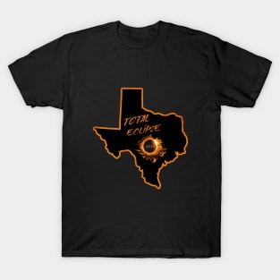 Total Eclipse 2024 Texas T-Shirt